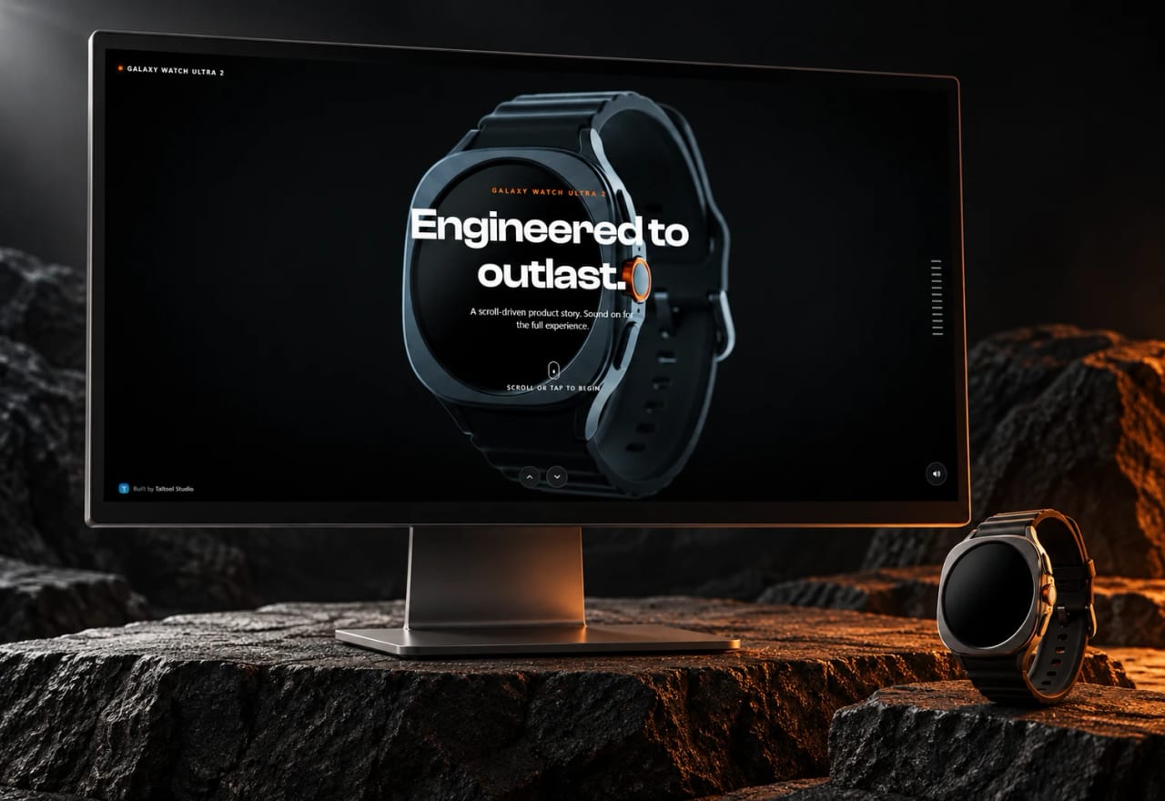דף נחיתה Galaxy Watch Ultra 2
