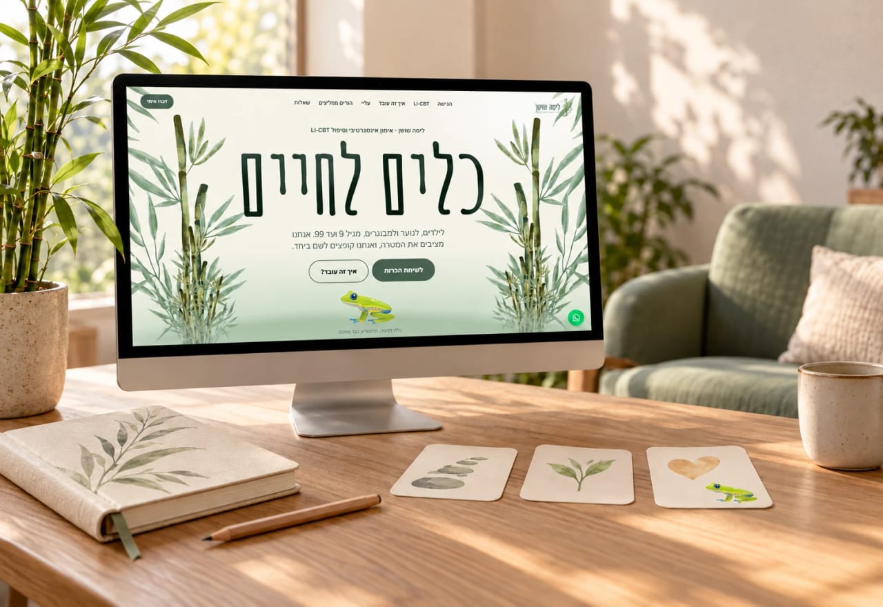 אתר תדמית ליסה שושן אימון וטיפול